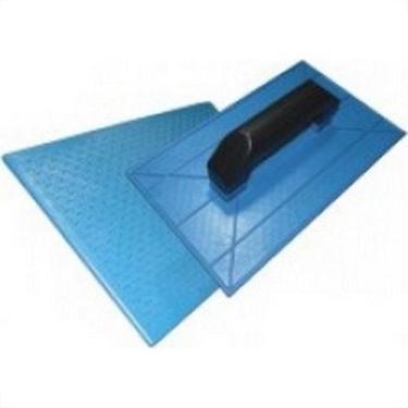 Imagem de Desempenadeira Pvc Galo Corrugada Azul 15 X26Cm - 815/00