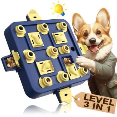 Imagem de Dispensador de Alimentos para Cães KADTC - Brinquedo Puzzle para Estim