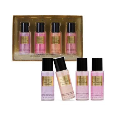 Imagem de Conjunto de Presentes Victoria's Secret Shimmer Fragrance Mist - 4 Peç