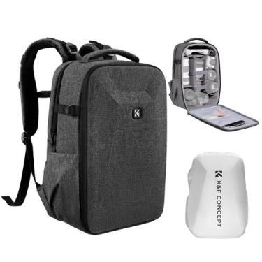 Imagem de Mochila K&F Concept para Câmera - Hardshell à Prova D'Água 22L