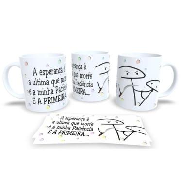 Imagem de Caneca de Porcelana Personalizada Flork Frases Engraçadas, Divertidas 