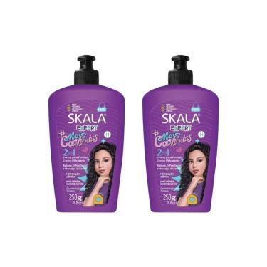 Imagem de Creme Para Pentear Skala Mais Cachinhos 2Em1 - Kit Com 2Un