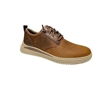 Imagem de TENIS CASUAL SKECHERS PROVEN MURSETT MASCULINO  204667 MARROM-Masculino