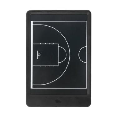 Imagem de Deevoka Placa eletrônica de treinamento de basquete LCD Screen escrevendo treinamento apagável reutilizável com função de bloqueio com caneta, 8.5inch Premium