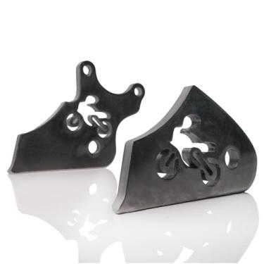 Imagem de JMCHstore Kit de aba de aço com extensão de freio hidráulico elástico para Coleman CC100X Baja DB30 Doodle Bug Mini Bike (CC100X/DB30, 10.2 cm)