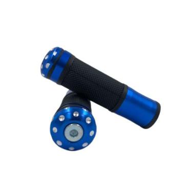Imagem de Manopla de aluminio esportiva punho moto antiderrapante modelo rizoma 