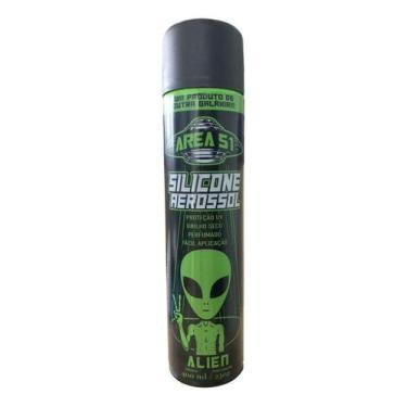 Imagem de Silicone Spray Area 51 Destaque Alien 400ml - Centralsul