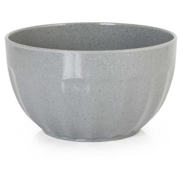 Imagem de Bowl Redondo Areia Cinza 24,5cm 100% Melamina Gourmet Mix