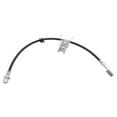 Imagem de TRQ Mangueira de freio dianteiro esquerdo do lado do motorista compatível com Chrysler 300 2012-2015 Dodge Challenger Charger 2012-2014