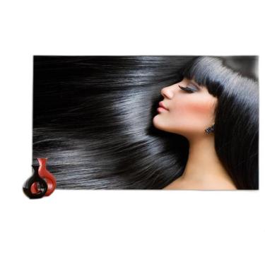 Imagem de Papel De Parede 3D Salão De Beleza Corte Cabelo 3,5M Slb33 - Você Deco