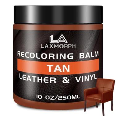 Imagem de Bálsamo recolorante de couro Laxmorph Tan Color 250mL com kit