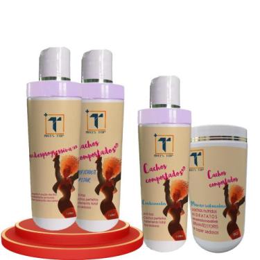 Imagem de Kit Transição Capilar  Desprogressiva 1L + Tonificante 1L + Condiciona