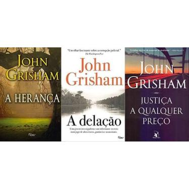 Imagem de Kit 3 Livros John Grisham Herança Delação Justiça Qualquer - Rocco