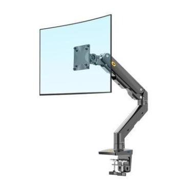 Imagem de Suporte Articulado De Mesa, Mola Mecânica, Para Monitores De 27" À 45", Preto  - Nb G50