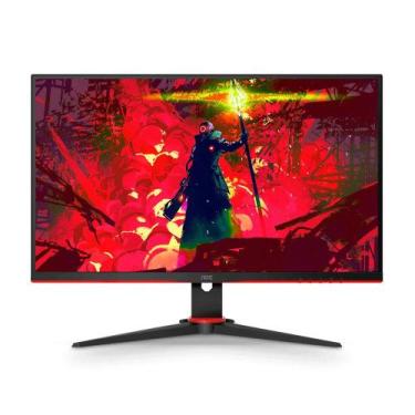 Imagem de Monitor Gamer LED 23.8" Full HD AOC Speed 24G2HE5 IPS, 1ms, 75 Hz, Ada