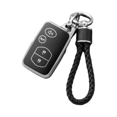 Imagem de Toyota RAV4 Highlander Camry Avalon Prius Capa De Chave Silicone TPU F