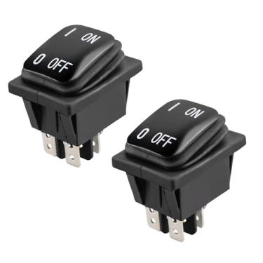 Imagem de LZXQYMX Pacote com 2 interruptores basculantes para pulverizador de tinta Titan 440, substitui 704-380 e 704380