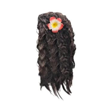 Imagem de Fantasia Infantil Moana - Estilo Polinésio - 2 Peças, 9-10T (ETIQUETA 