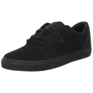 Imagem de DC Tênis de skate casual Anvil masculino, Preto/preto, 44