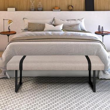 Imagem de Recamier Cairo 1.50m DMOB - Com Base em Ferro (Bege)