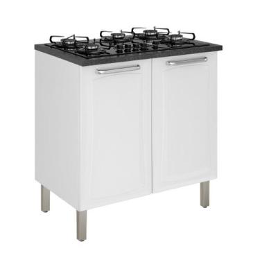 Imagem de Balcão pra Cooktop Itatiaia Tarsila 2 Portas com Sapatas Reguláveis  8