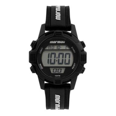 Imagem de Relógio Mormaii Masculino Ref: Mo13800b/8p Infantil Digital Black