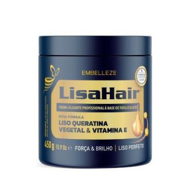 Imagem de Embelleze lisahair cr alisante prof 550g liso queratina