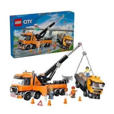 Imagem de Lego City Caminhão de reboque com guindaste - 60467