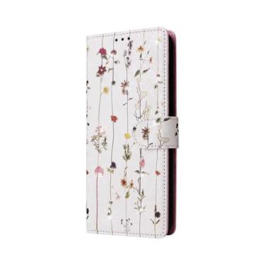 Imagem de Capa De Telefone Em Couro Floral Para Samsung Galaxy A06 A16 A26 A36 A