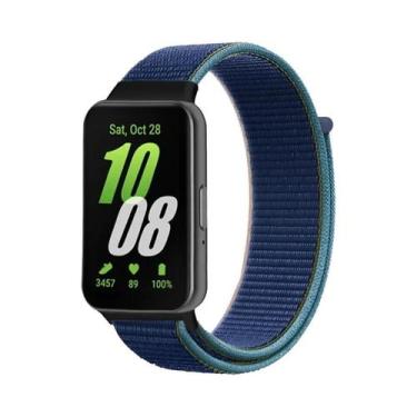 Imagem de Pulseira De Nylon Ajustável Para Samsung Galaxy Fit 3, Acessórios De S