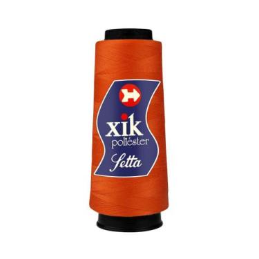 Imagem de Linha para costura setta xik 120 poliéster 2000 jardas - cor 0478 à 05