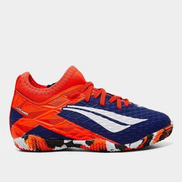 Imagem de Chuteira Futsal Juvenil Penalty Rx Locker Y-3 Unissex, Marinho, Branco