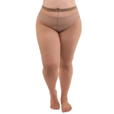 Imagem de Meia calça plus size fio 15 denier trifil, 2XG, Natural claro