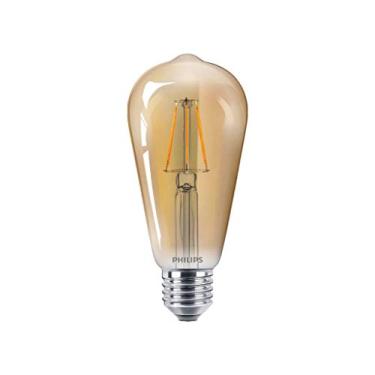 Imagem de Lâmpada Philips Led Filamento 110v Âmbar St64