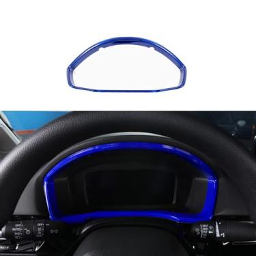 Imagem de BOLTRY Capa de acabamento de painel ABS para Honda Civic 2022 2023 2024 11ª geração, consoles centrais, painel de instrumentos, adesivo de decoração de interiores