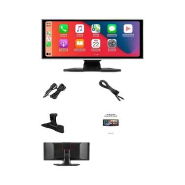 Imagem de Câmera Veicular Sem Fio De 11,26 Polegadas Com CarPlay E Android Auto,