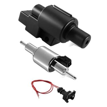 Imagem de Bomba de combustível de aquecedor diesel de 12 V com capa protetora de plástico adequada para aquecedor de estacionamento a diesel de 2KW 3KW 5KW 8KW, design silencioso