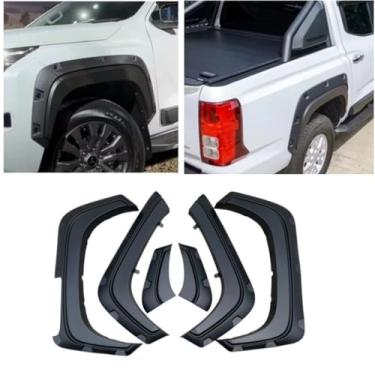 Imagem de Acessórios para guarnições de roda de carro e arco, acessórios compatíveis com TRITON 2024+ Kit de carroceria de guarnições de para-choque de roda de sobrancelha