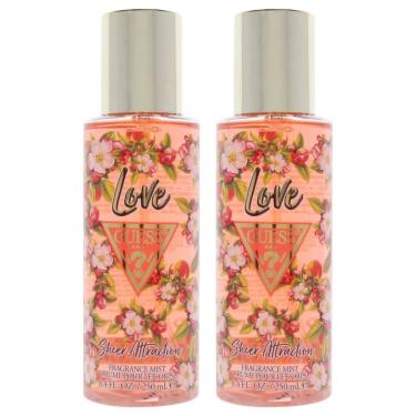Imagem de Perfume Guess Love Sheer Attraction Mist 250 ml, pacote com 2 unidades