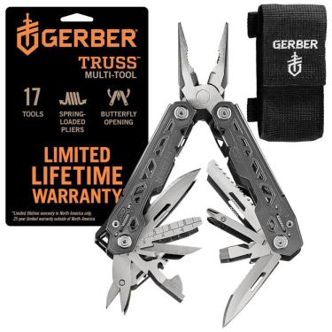 Imagem de Alicate Multifuncional 17 Funções, Gerber Gear, Prata