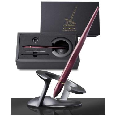 Imagem de Novium Caneta Esferográfica Executiva Vertical com Tinta e Recarga de Alta Qualidade, Vermelha