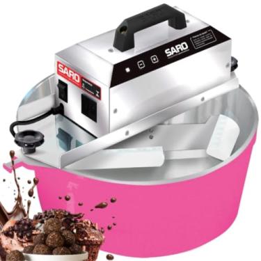 Imagem de SARO Panela Mexedora de Doces Automática Elétrica 10 Litros PA10 Bivolt (Pink)