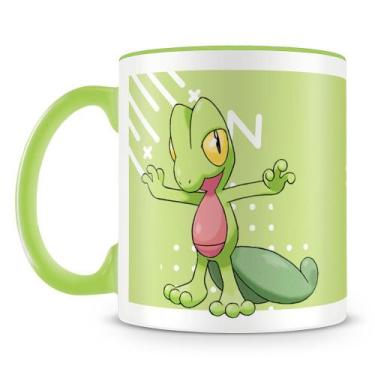 Imagem de Caneca Personalizada Pokémon Treeko - Porcelana de Alto Brilho com Alç