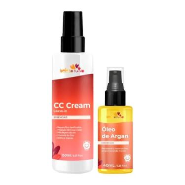 Imagem de Beleza Ruiva – Kit Finalizador Essenciais | CC Cream Leave-in e Óleo de Argan | Proteção Térmica, Nutrição e Brilho Intenso para Todos os Tipos de Cabelo