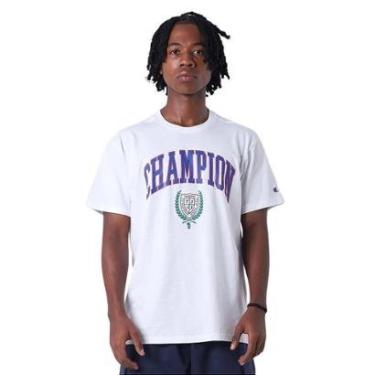 Imagem de Camiseta Champion Manga Curta Over Seal Preto-Masculino