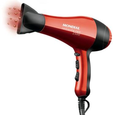 Imagem de Secador De Cabelos Mondial Infinity 2500 Sc-12- 220v - vermelho/preto