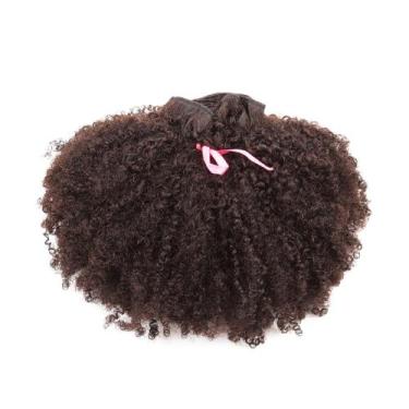 Imagem de Cabelo Natural Crespo 40cm com Tecimento Textura Kinky De Benguela 100