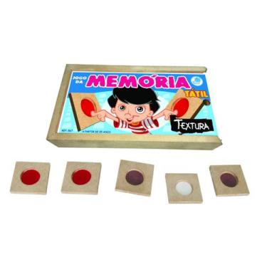 Imagem de Jogo da Memória Infantil Tátil Textura - Simque