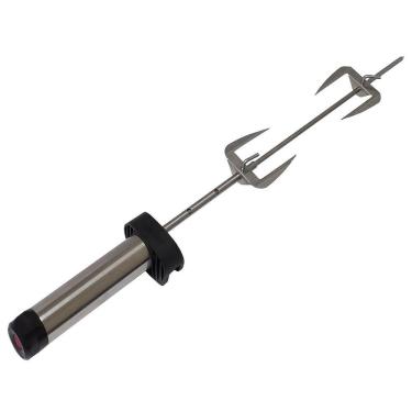 Imagem de Espeto Giratório A Pilha Aço Inox 304 Haste Flexível 45-60Cm