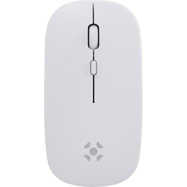 Imagem de Mouse Sem Fio Slim MS14 Branco Fortrek